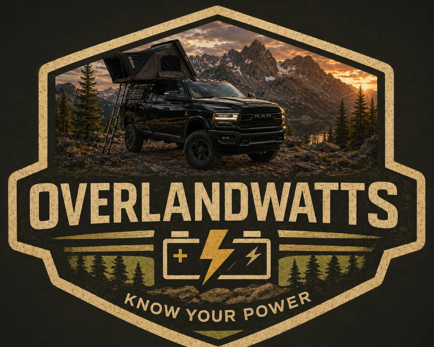 Overland Watts Know Your Power logo